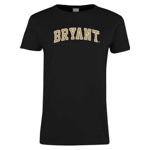  Womens Black Short Sleeve Tee - Arched Bryant
