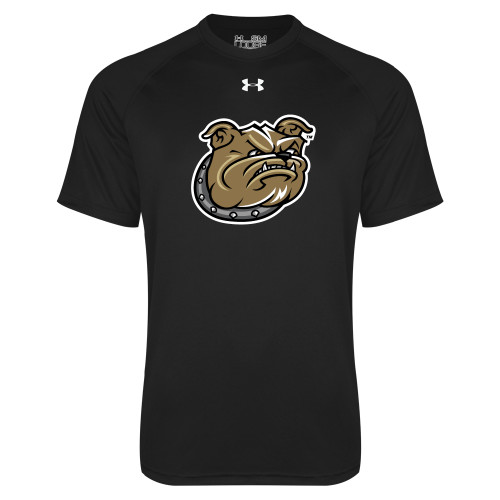  Under Armour Black Tech Tee - Bulldog Head