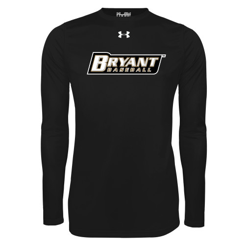  Under Armour Black Long Sleeve Tech Tee - Baseball