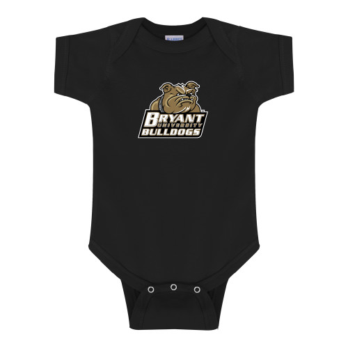  Black Infant Onesie - Bryant Official Logo