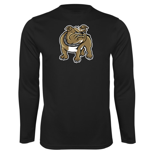  Black Performance Long Sleeve Shirt - Bulldog
