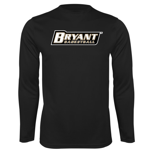  Black Performance Long Sleeve Shirt - Basketball