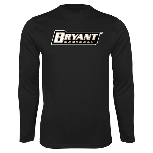  Black Performance Long Sleeve Shirt - Baseball