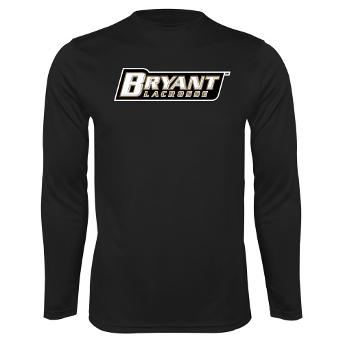  Black Performance Long Sleeve Shirt - Lacrosse