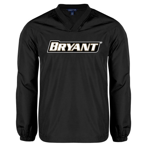  Black V Neck Raglan Windshirt - Bryant
