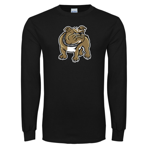  Black Long Sleeve T Shirt - Bulldog