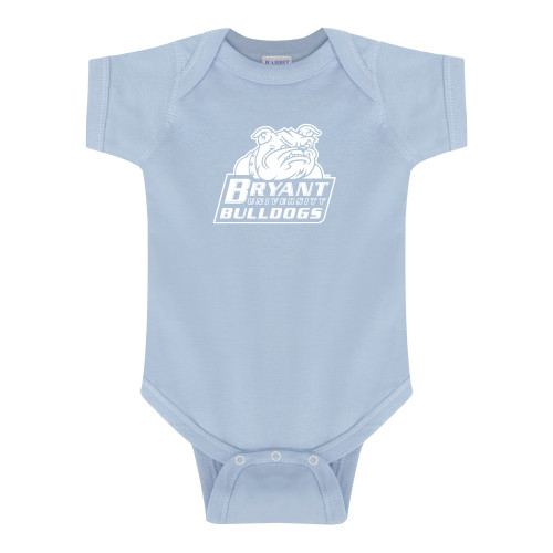  Light Blue Infant Onesie - Bryant Official Logo