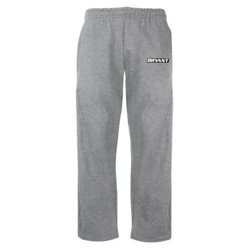  Grey Fleece Open Bottom Pant - Bryant