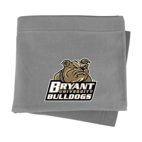  Grey Sweatshirt Blanket - Bryant Official Logo