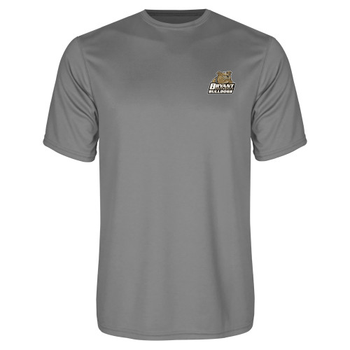  Grey Concrete Performance Tee - Bryant Official Logo