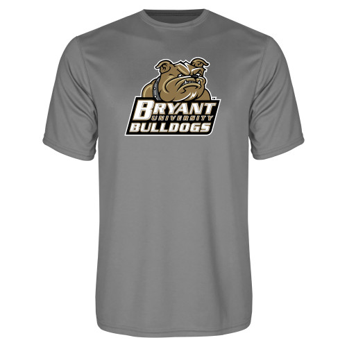  Grey Concrete Performance Tee - Bryant Official Logo