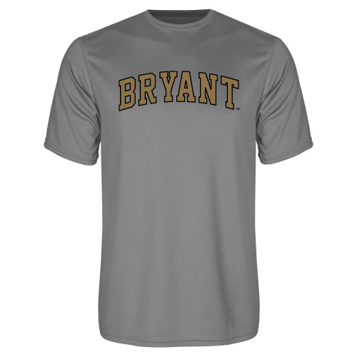  Grey Concrete Performance Tee - Arched Bryant