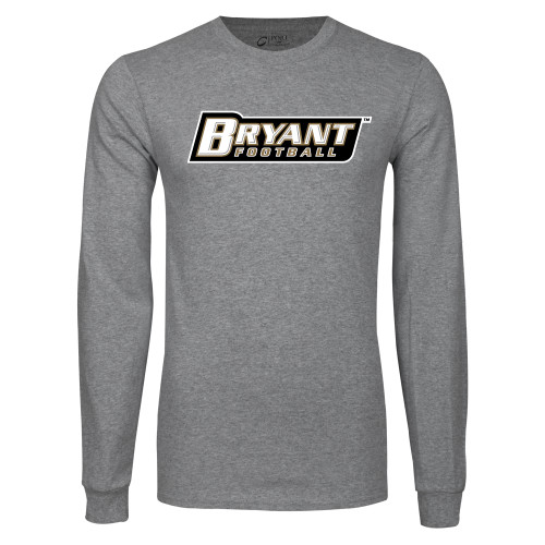  Grey Long Sleeve T Shirt - Football