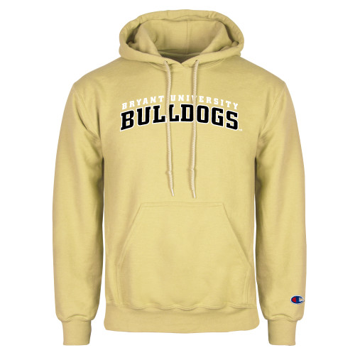  Champion Vegas Gold Fleece Hoodie - Arched Bryant University Bulldogs