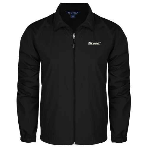  Black Full Zip Wind Jacket - Bryant