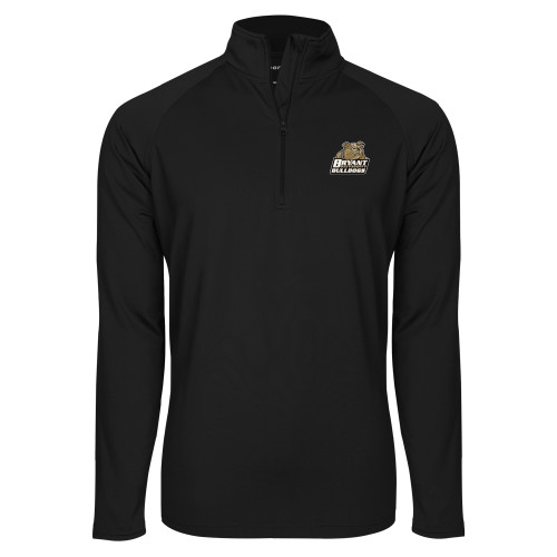  Sport Tek Black Sport Wick Stretch 1/2 Zip Pullover - Bryant Official Logo