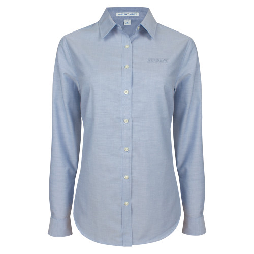  Womens Light Blue Oxford Button Down - Bryant