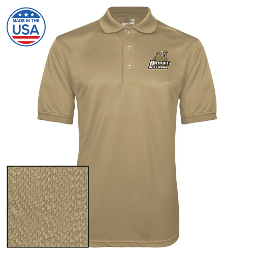  Vegas Gold Dry Mesh Polo - Bryant Official Logo