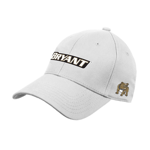  White Structured Adjustable Pro Style Hat - Bryant