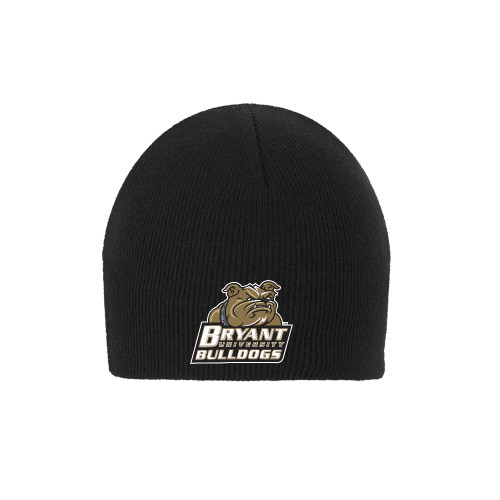  Black Knit Beanie - Bryant Official Logo
