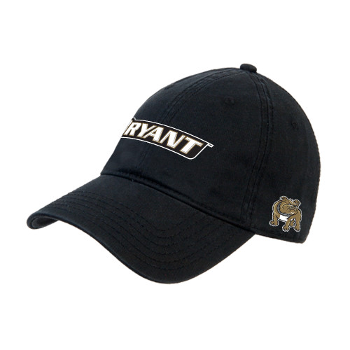  Black Unstructured Adjustable Low Profile Hat - Bryant