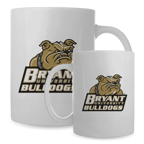  Full Color White Mug 15oz - Bryant Official Logo