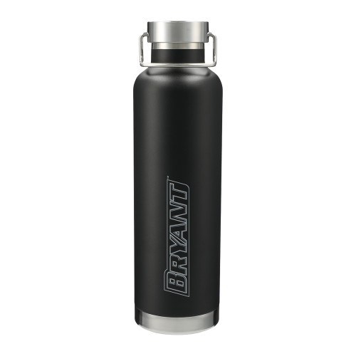  Thor Copper Vacuum Insulated Black Bottle 32oz - Bryant Engraved
