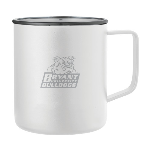  Rover Camp Vacuum Insulated White Mug 14oz - Bryant Official Logo Engraved