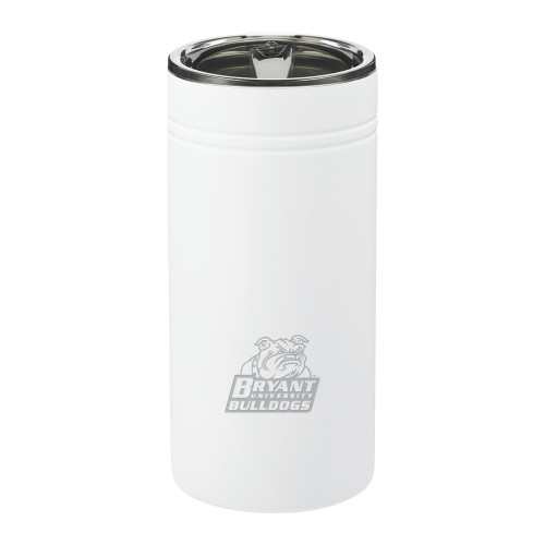  Sherpa Vacuum White Tumbler & Insulator 12oz - Bryant Official Logo Engraved