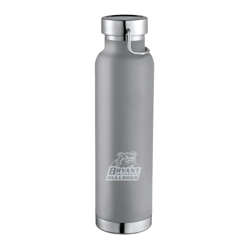  Thor Copper Vacuum Insulated Grey Bottle 22oz - Bryant Official Logo Engraved