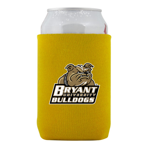  Neoprene Gold Can Holder - Bryant Official Logo
