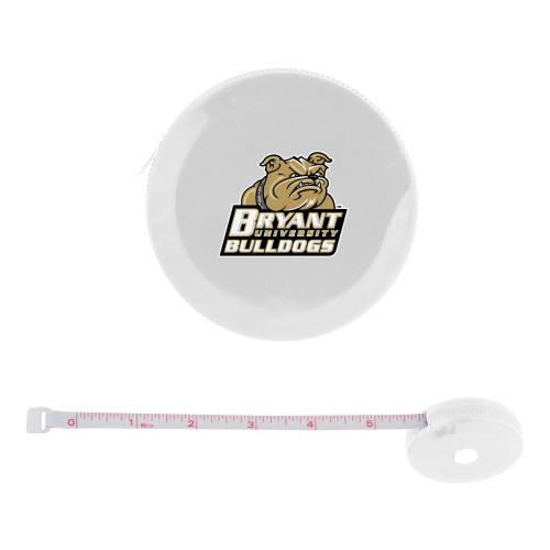  White Round Cloth 60 Inch Tape Measure - Bryant Official Logo