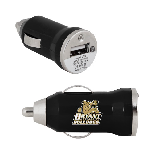  On the Go Black Car Charger - Bryant Official Logo