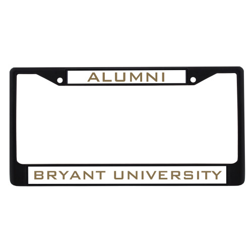  Alumni Metal License Plate Frame in Black - Alumni