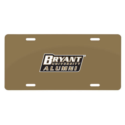  License Plate - Alumni