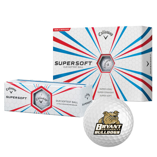  Callaway Supersoft Golf Balls 12/pkg - Bryant Official Logo