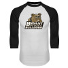 Thumbnail image for  White/Black Raglan Baseball T Shirt