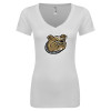 Thumbnail image for  Next Level Womens White Ideal V Tee