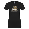 Thumbnail image for  Next Level Womens Black Boyfriend Tee