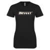 Thumbnail image for  Next Level Womens Black Boyfriend Tee
