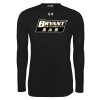 Thumbnail image for  Under Armour Black Long Sleeve Tech Tee