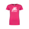 Thumbnail image for  Next Level Girls Fuchsia Fashion Fit T Shirt