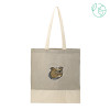 Thumbnail image for  Split Recycled Grey Cotton Twill Convention Tote