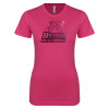Thumbnail image for  Next Level Womens Fuchsia Boyfriend Tee