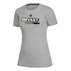 Thumbnail image for  Adidas Womens Medium Heather Grey Creator Performance  Tee