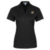 Thumbnail image for  Womens Black Performance Fine Jacquard Polo