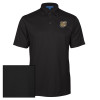Thumbnail image for  Black Performance Fine Jacquard Polo