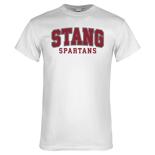  White T Shirt - Stang Spartans