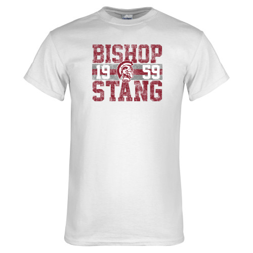  White T Shirt - Bishop Stang Est Year