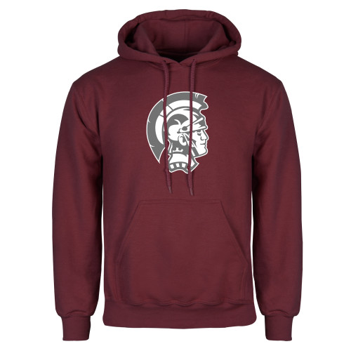  Maroon Fleece Hoodie - Spartan